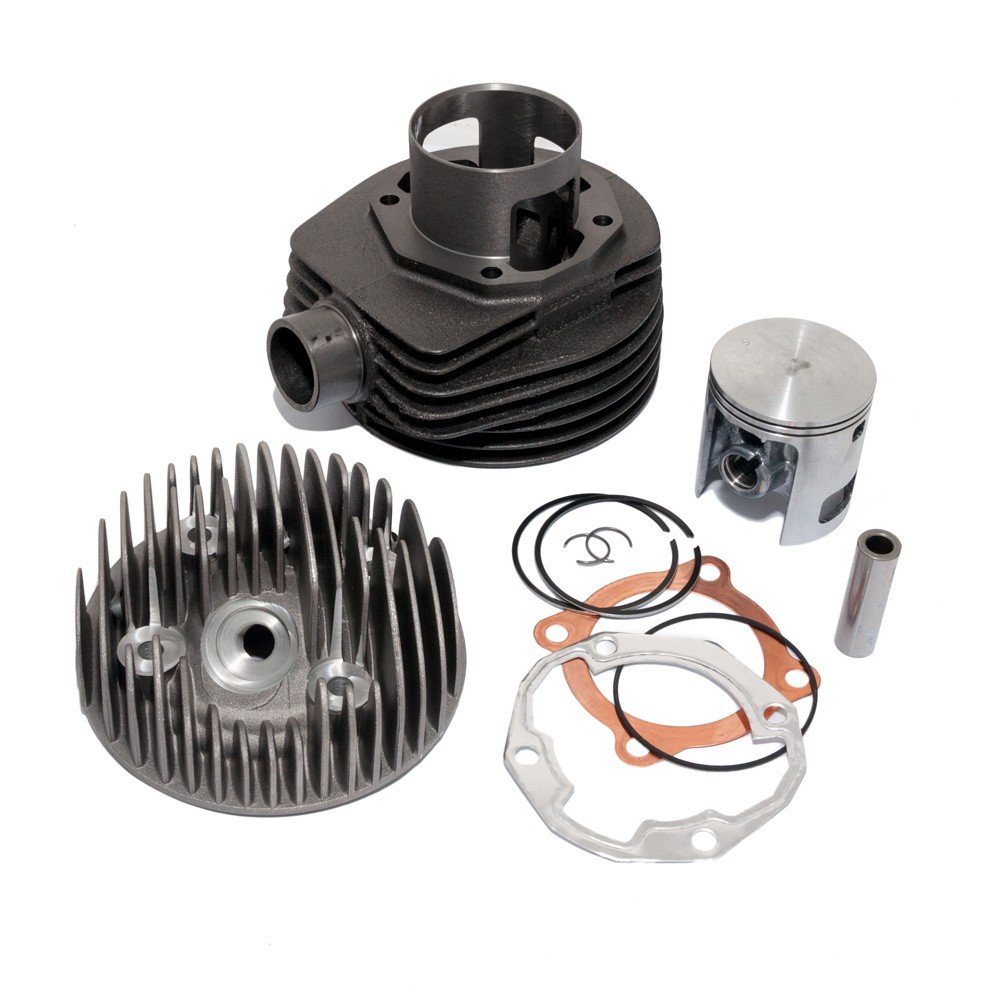 Zylinderkit Sport Malossi 139 CCM MKII für Vespa P80X / PX 80 E - Ø 61,0mm, Grauguss, 7 ÜS, Standard Hub, inkl. Kopf von MALOSSI