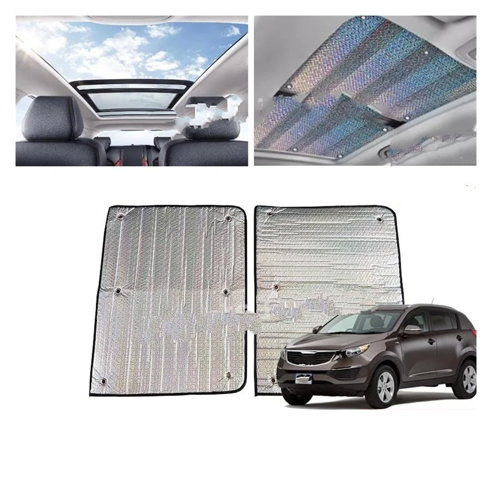 Auto Fenster Sonnenschutz Für KIA Für Sportage SL QL 2011 2020 2021~2022 2019 2016 2015 2014 2013 Schiebedach Sonnenschirm Dach Sonnenschutz Wärmedämmung Windschutzscheibe Auto Sonnenschutz von MALTAY