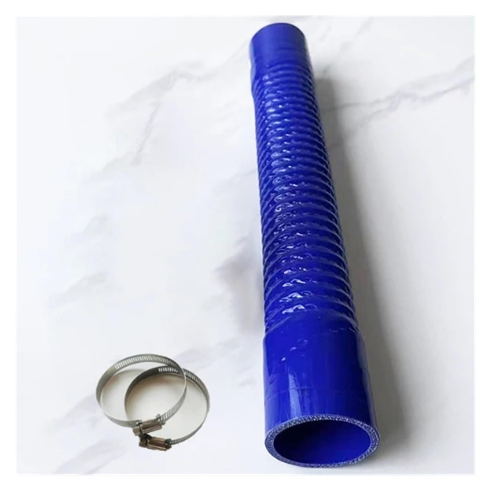 Auto Lufteinlass ID 25-600mm Blau Universal Auto Silikon Flexible Schlauch Kühler Rohr Rohr Für Lufteinlass Hochdruck Hohe Temperatur Gummi Joiner Ansaugschlauch(600mm,ID48mm) von MALTAY