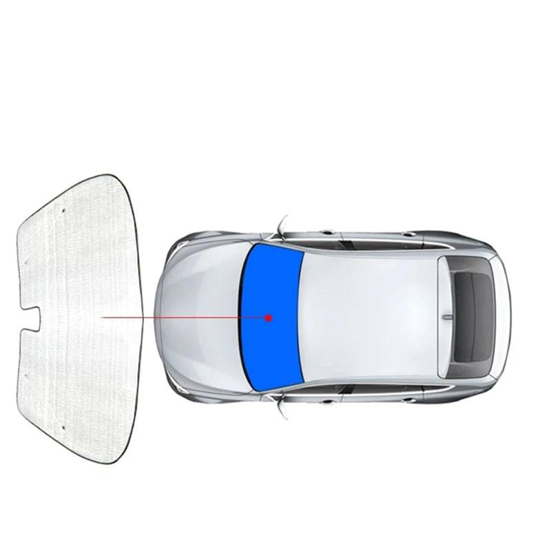 Auto-Sonnenschutz Für Cayenne Für 92A Für 9Y0 2011 2012 2013-2024 Autosonnenschutz UV-Schutzabdeckung Seitenfenstervorhang Sonnenschutzvisier Windschutzscheibenzubehör Autofenster-Sonnenschutz(Front 1 von MALTAY