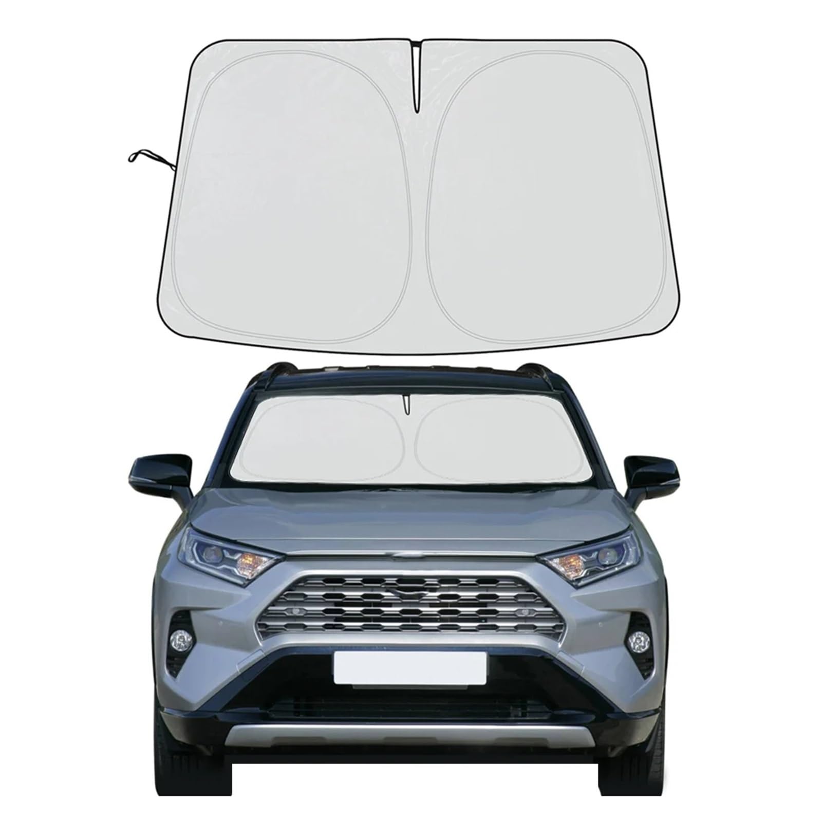 Autofenster Sonnenschutz Für Toyota Für RAV4 2019 2020 2021 2022 2023 Auto-Frontfenster-Sonnenschutzabdeckung Fahrer-Windschutzscheiben Sonnenschirm Sonnenschutz Anti-UV Sonnenschutz Autofenster Sonnenschutz Für Toyota Für RAV4 2019 2020 2021 2022 2023 Auto-Frontfenster-Sonnenschutzabdeckung Fahrer-Windschutzscheiben Sonnenschirm Sonnenschutz Anti-UV Sonnenschutz von MALTAY