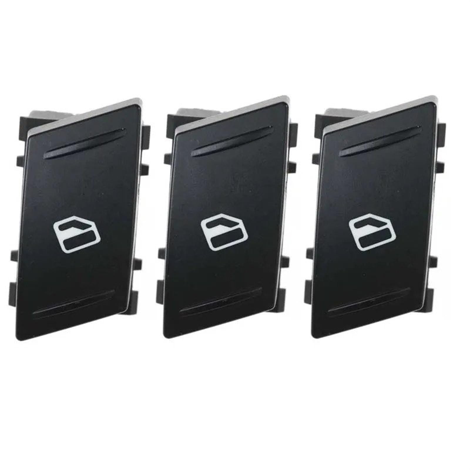 Fensterschalter Für Octavia Für MK2 II 1Z Für Yeti 2003-2014 Linke Seite Elektrische Fensterheber Schalter Taste Auto 1Z0959855 1ZD959855 Auto Fensterheber Tasten(3 pcs) von MALTAY