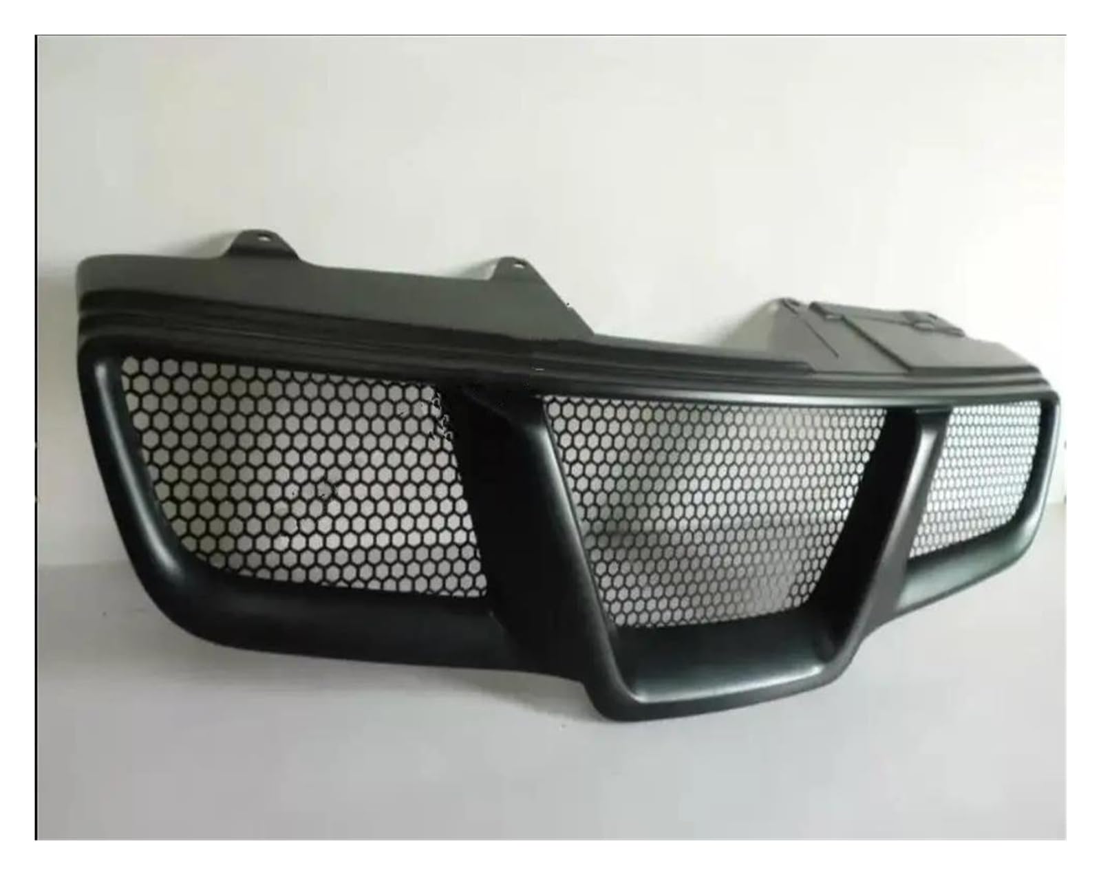 Kühlergrille 1 STÜCKE Passt Für Nissan Für Qashqai 2008-2012 Für Nissan Für Qashqai / +2 / Dualis 07-13 J10 Harz Schwarz Front Motorhaube Kühlergrill Grill Overlay Kühlergrill(A Black) von MALTAY