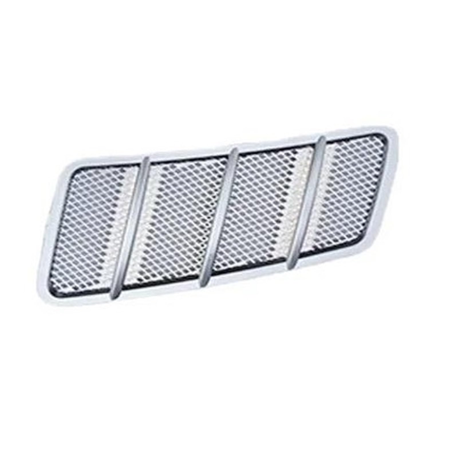 Kühlergrille 2 Stücke Auto Front Hood Vent Grille Air Flow Intake Für Benz W166 GL GL350 GL450 GL550 ML ML350 ML550 2012-2015 Kühlergrill(Sub-Silver Left) von MALTAY