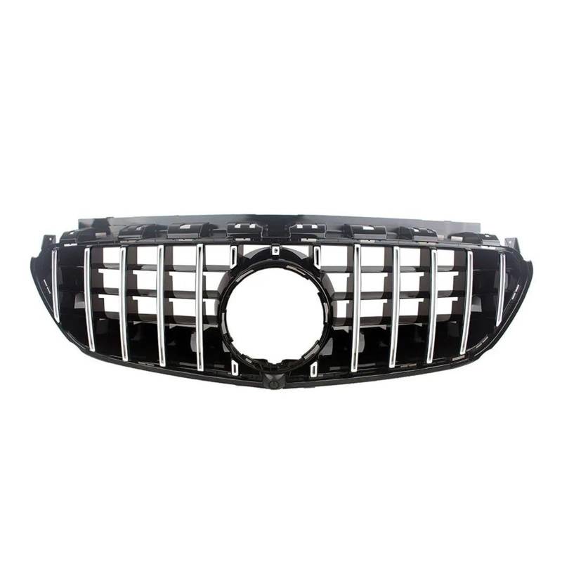 Kühlergrille Auto Front Racing Facelift Grill Oberer Stoßstangengrill Für Benz W213 Für E-Klasse E63 Für AMG 2016 2017 2018 2019 2020 Kühlergrill(Chrom) von MALTAY