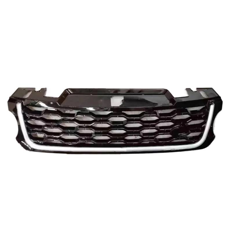 Kühlergrille Auto Front Stoßstange Grill Lufteinlass Kühlergrill Für Land Für Rover Für Range Für Rover Für Sport 2014 2015 2016 2017 LR116508 LR122959 Kühlergrill(B Black Silver) von MALTAY