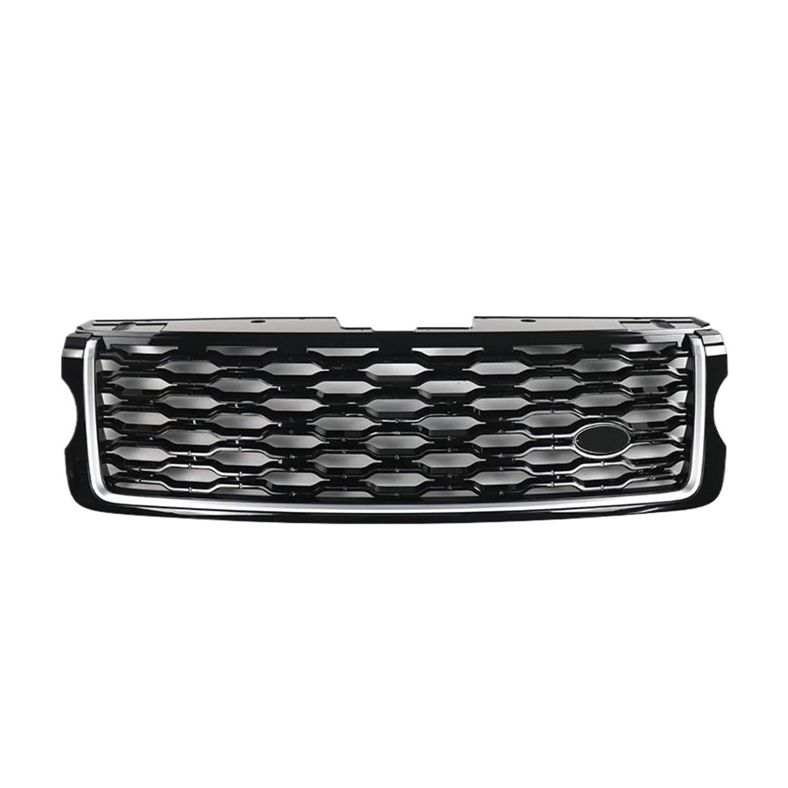 Kühlergrille Auto-Frontstoßstangengrill Für Land Für Rover Für Range Für Rover Für Vogue L405 Upgrade 2013–2022 Mesh-Grills Zubehör ABS Kühlergrill(13-17 Black Silver) von MALTAY