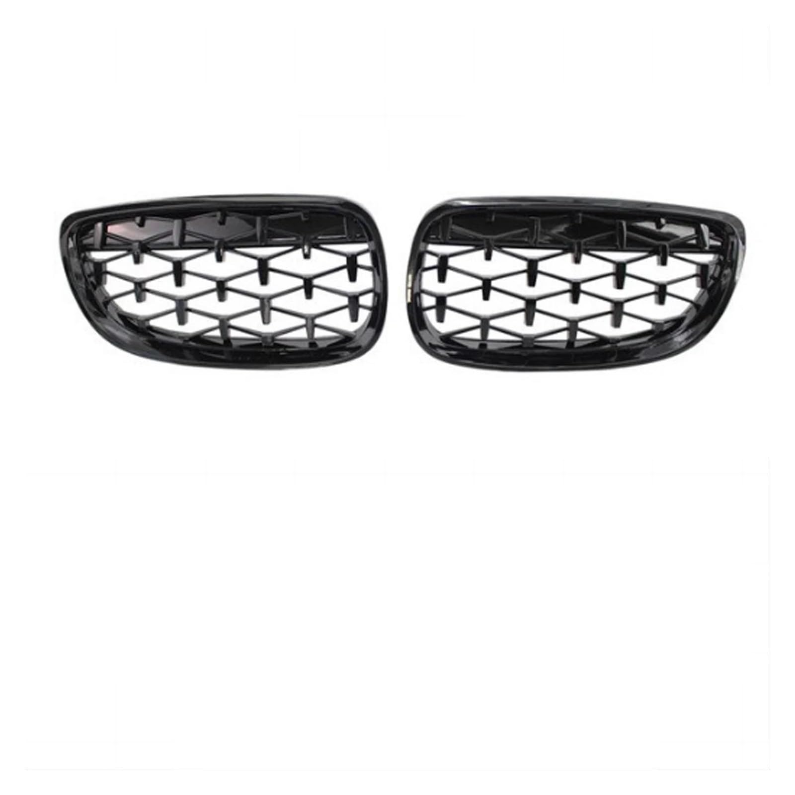 Kühlergrille Auto-Tuning-Zubehör Front-Nierengrill Sport-Kühlergrill Für 3er-Serie E92 E93 M3 2-Türer 2006–2009/2010–2013 Kühlergrill(06-09 GBlack) von MALTAY