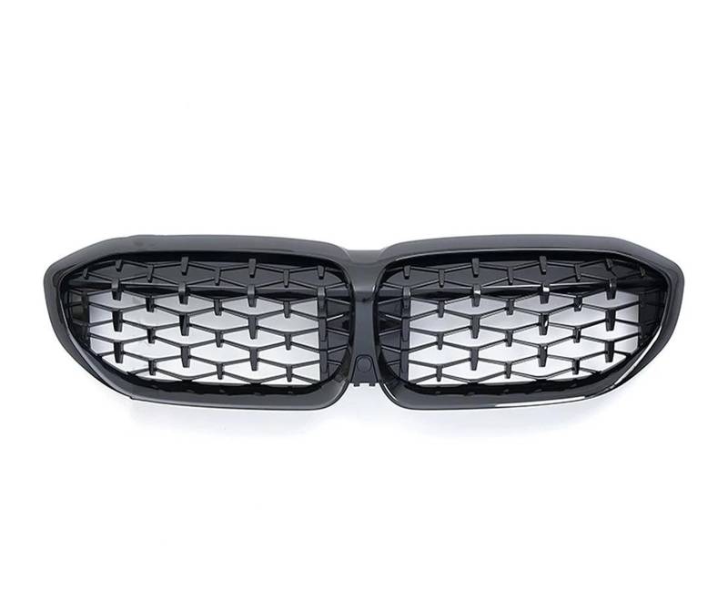 Kühlergrille Front Kühlergrill Für 3 G20 G21 2019-2022 318i 320d 330i 340i 340d Sport Einlass Gitter Stoßstange Niere Grill Tuning Kühlergrill(Diamond Black) von MALTAY