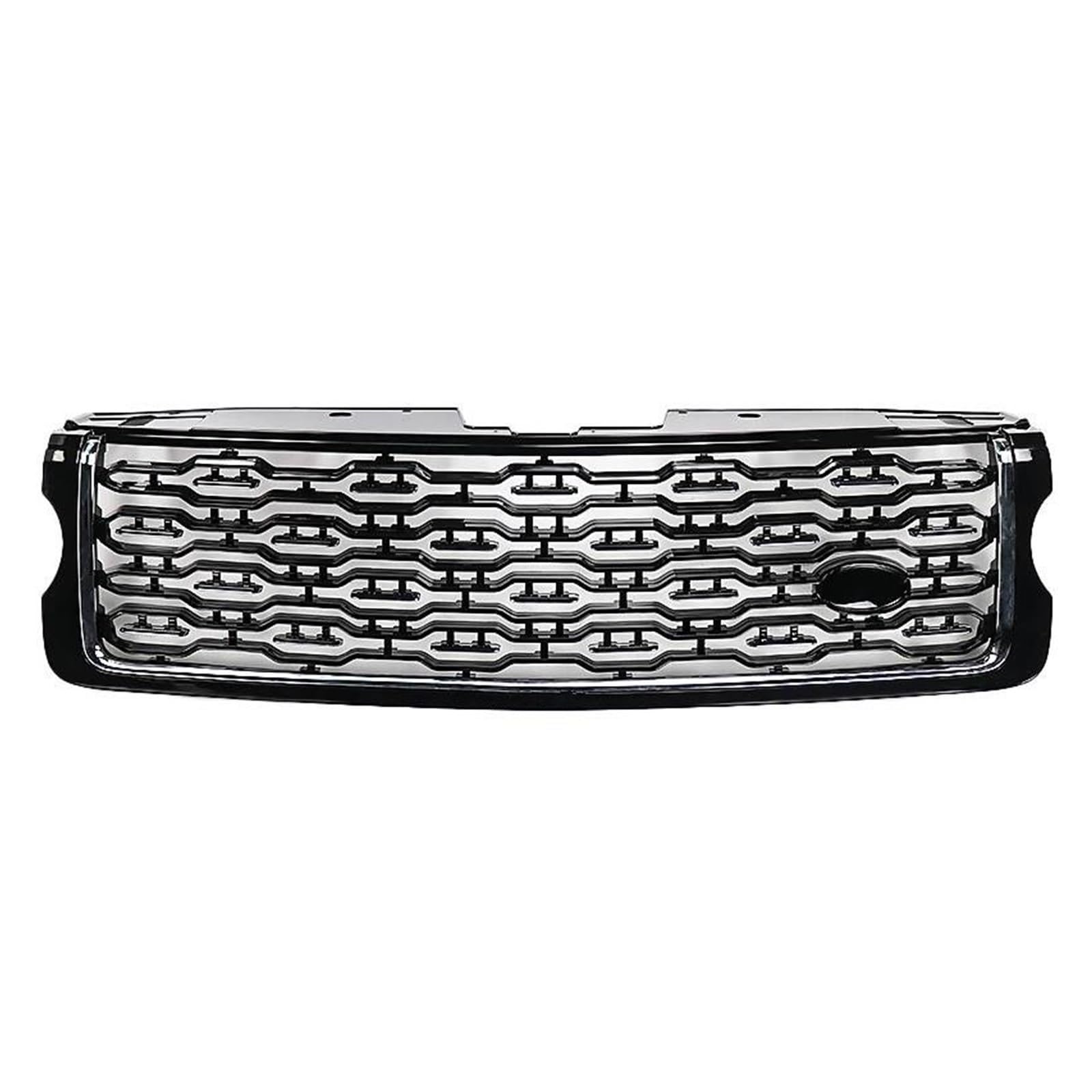 Kühlergrille Frontstoßstangengrill Für Land Für Rover Für Range Für Rover Für Vogue SVA 2013-2017 L405 Auto Obere Stoßstangenhaube Mesh-Gitter Kühlergrill(Schwarz) von MALTAY