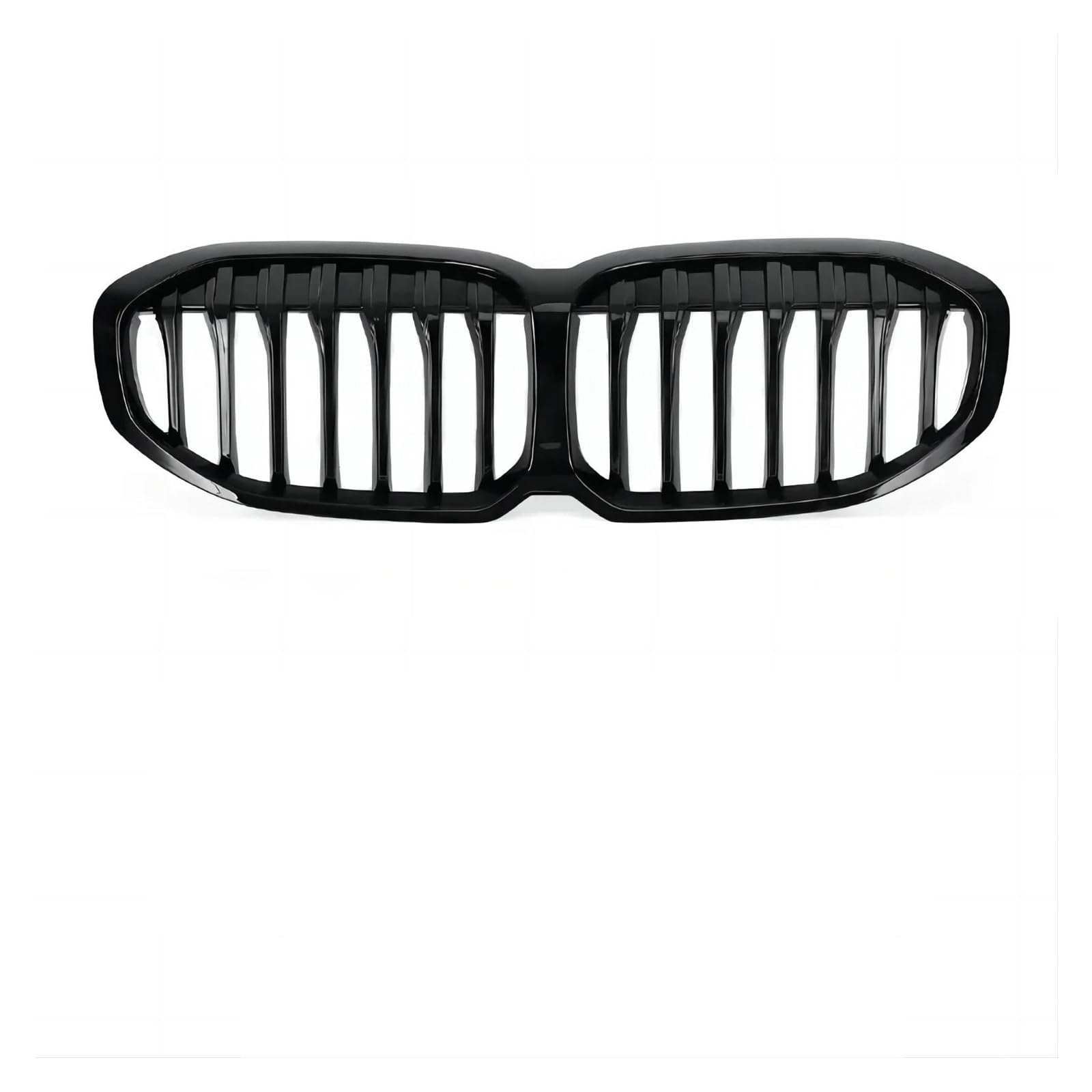 Kühlergrille Für 1er F40 Tuning 118i 120i 128ti 130i M135i XDrive Auto Front Nierengrill Grill Schwarz Hochglanz 2019 2020 2021 2022 Kühlergrill(GBlack Single Slat) von MALTAY