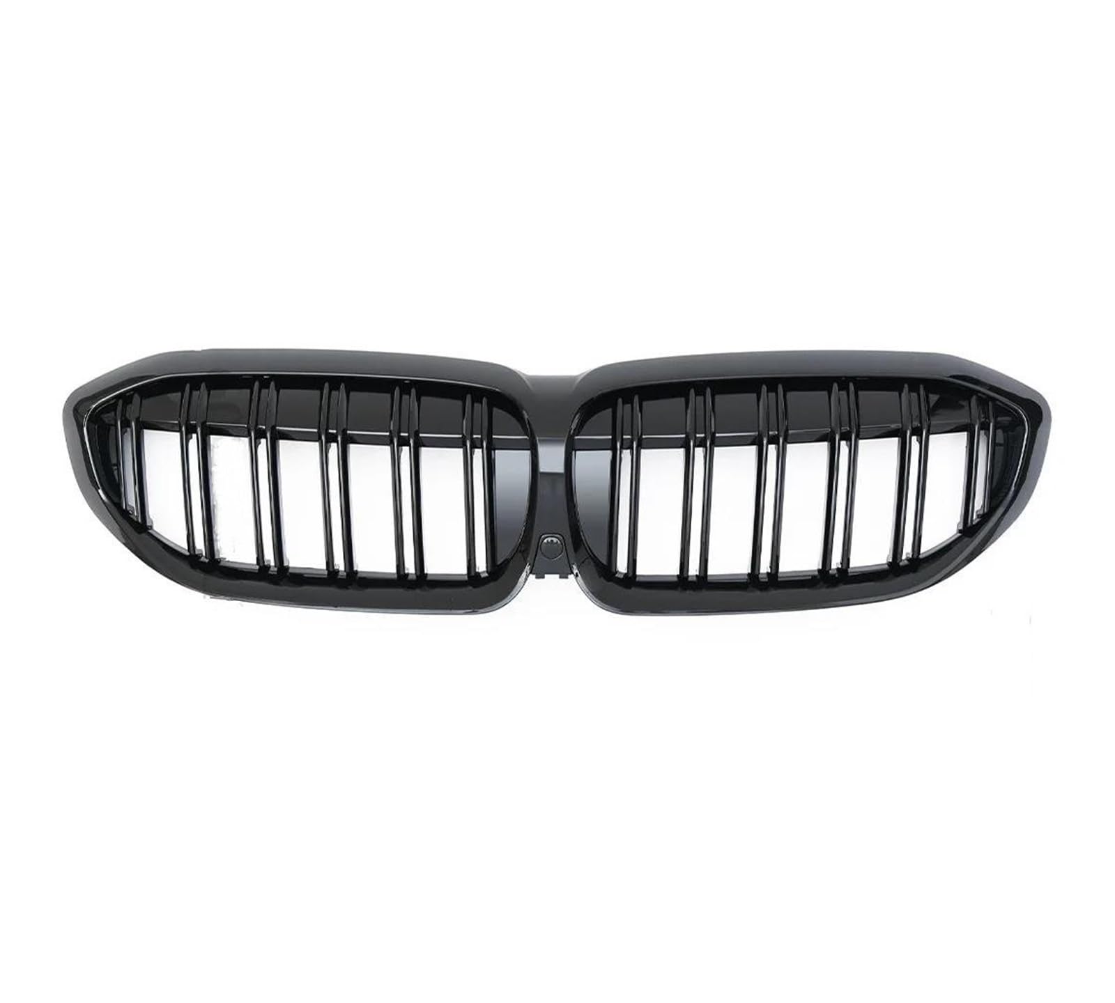 Kühlergrille Für 3 G20 G21 2019 2020 2021 2022 318i 320i 320d 330i 340i 340d Sport Front Kühlergrill Nierengrill Tuning Mesh Kühlergrill(B Glossy Black) von MALTAY