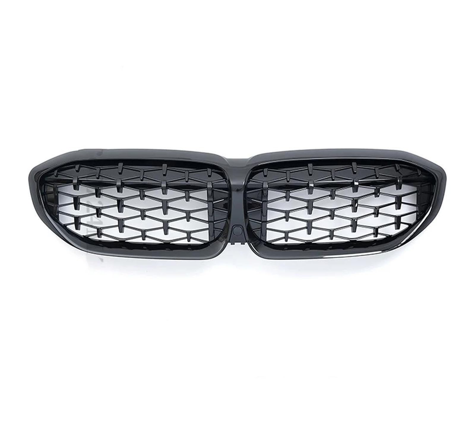 Kühlergrille Für 3 G20 G21 2019 2020 2021 2022 318i 320i 320d 330i 340i 340d Sport Front Kühlergrill Nierengrill Tuning Mesh Kühlergrill(Diamond Black) von MALTAY