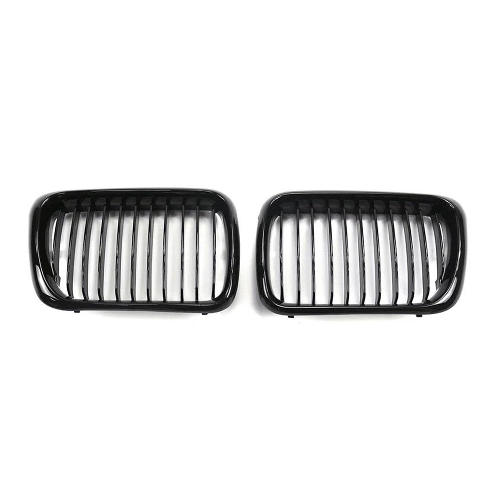 Kühlergrille Für 318i 323i 325i 320i 328i 1996 1997 1998 1999 E36 Kühlergrill ABS Kunststoff Außen Front Ersatz Haube Niere Grill Glänzend Schwarz Kühlergrill von MALTAY