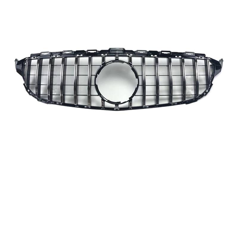 Kühlergrille Für AMG Für GT Für GTR Diamond Style Refit Einlassgitter Frontgrill Grill Tuning Für Benz C W205 C205 S205 2014-2021 Kühlergrill(14-18 G Silvery) von MALTAY