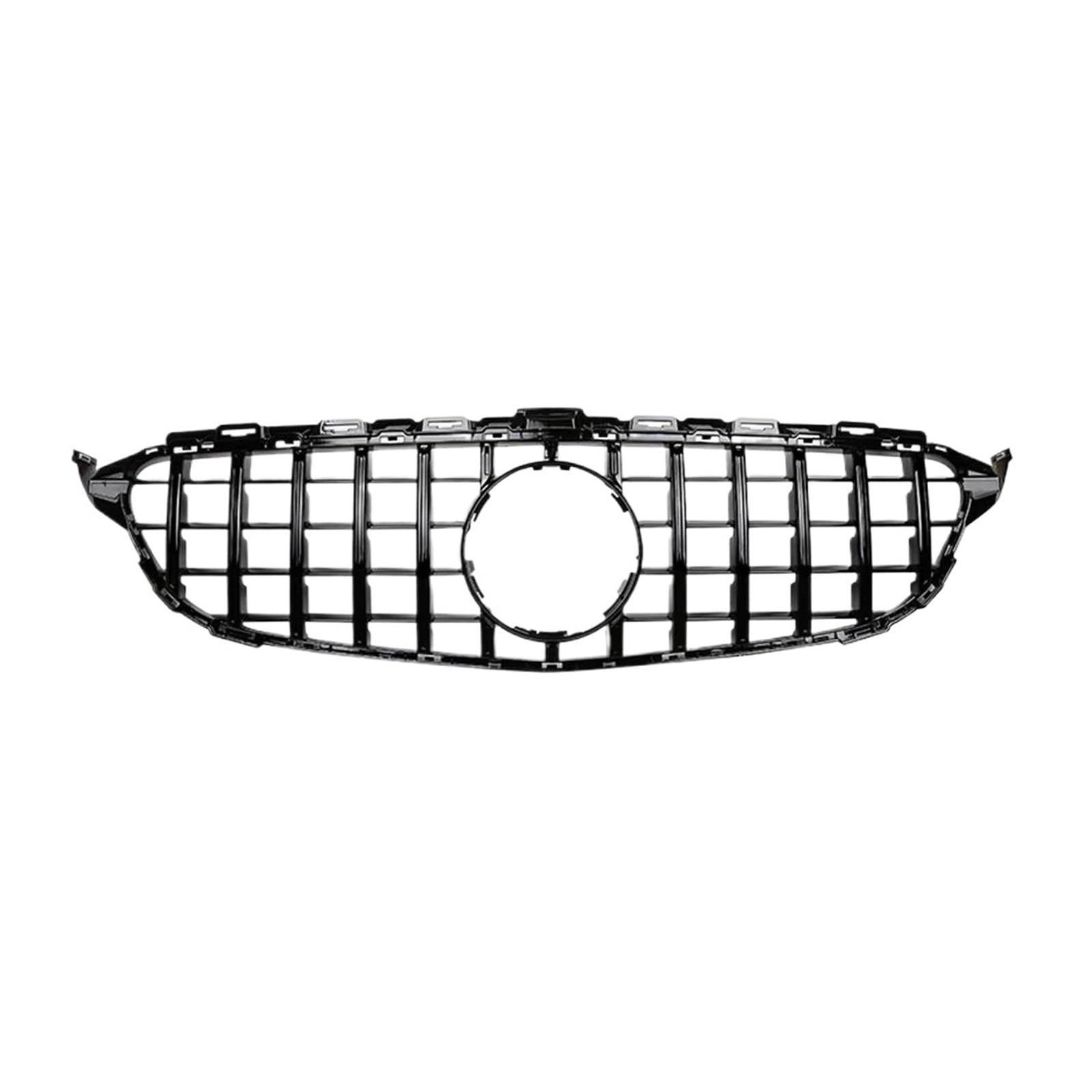 Kühlergrille Für Benz C W205 C205 S205 2015-2018 C180 C200 C250 C260 C300 Frontgrill Racing Grill Diamant Stil Mesh Kühlergrill(Style E) von MALTAY