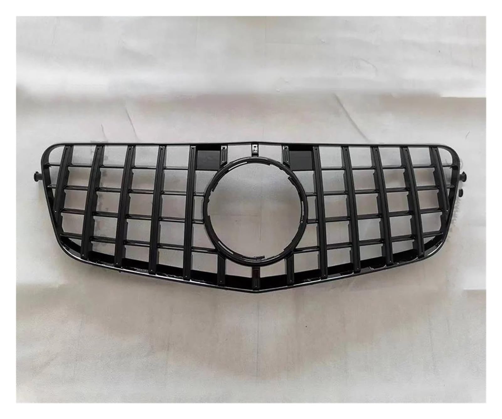 Kühlergrille Für Benz E Klasse W212 2009-2015 GT Diamant Stil Sport Kühlergrill Vorne Kühler Ansaug Grill Grille Stoßstange Zubehör Tuning Kühlergrill(09-12 G Black) von MALTAY