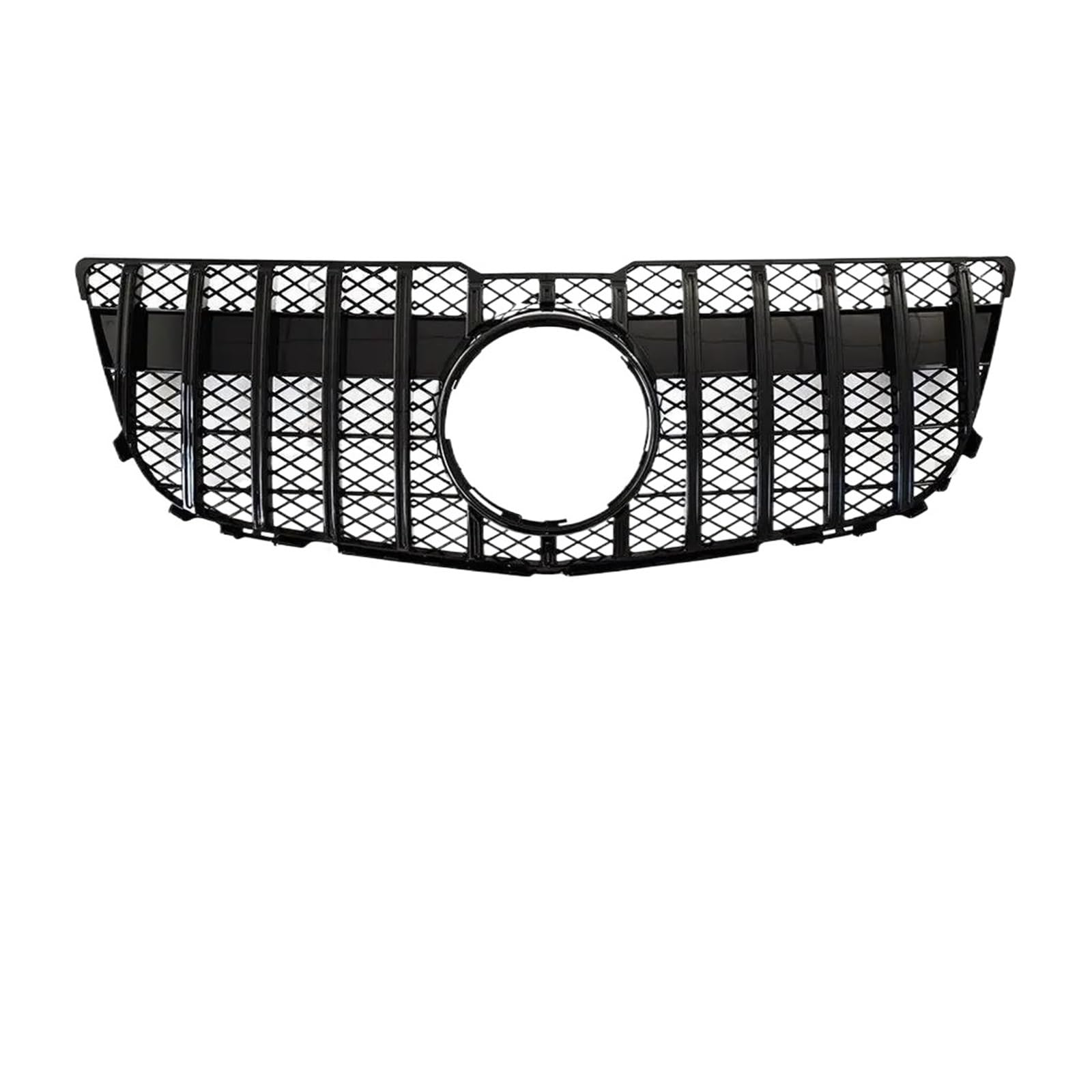 Kühlergrille Für Benz Für GLK X204 2008-2012 2013-2015 Front Hood Einlass Grille Racing Stoßstange Grill Mitte Mesh Facelift Kühlergrill(2013-2015 G Black) von MALTAY