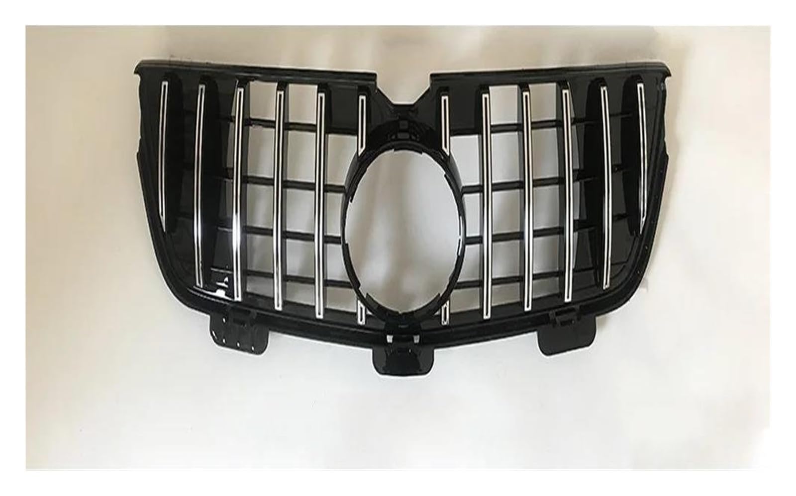 Kühlergrille Für Benz GL X164 2005-2012 GL320 GL350 GL450 GL550 GL500 Tuning GT Diamant Front Kühlergrill Stoßstange Grill Gitter Mesh Kühlergrill(10-12 G Silver) von MALTAY