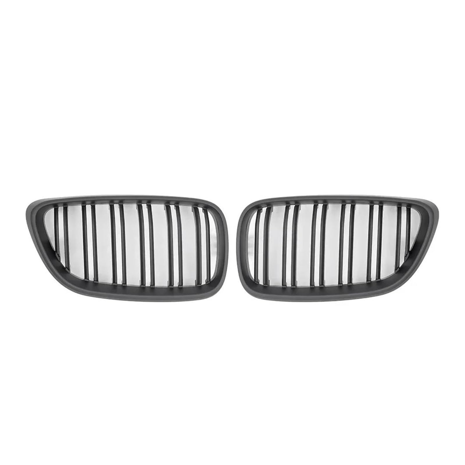 Kühlergrille Für F22 F23 M2 2014 2015-2018 Für 225i 218i 220i Carbon Fiber Dual Lamellen Front Haube Nieren Gitter Grill Kompatibel Kühlergrill(Matt-schwarz) von MALTAY