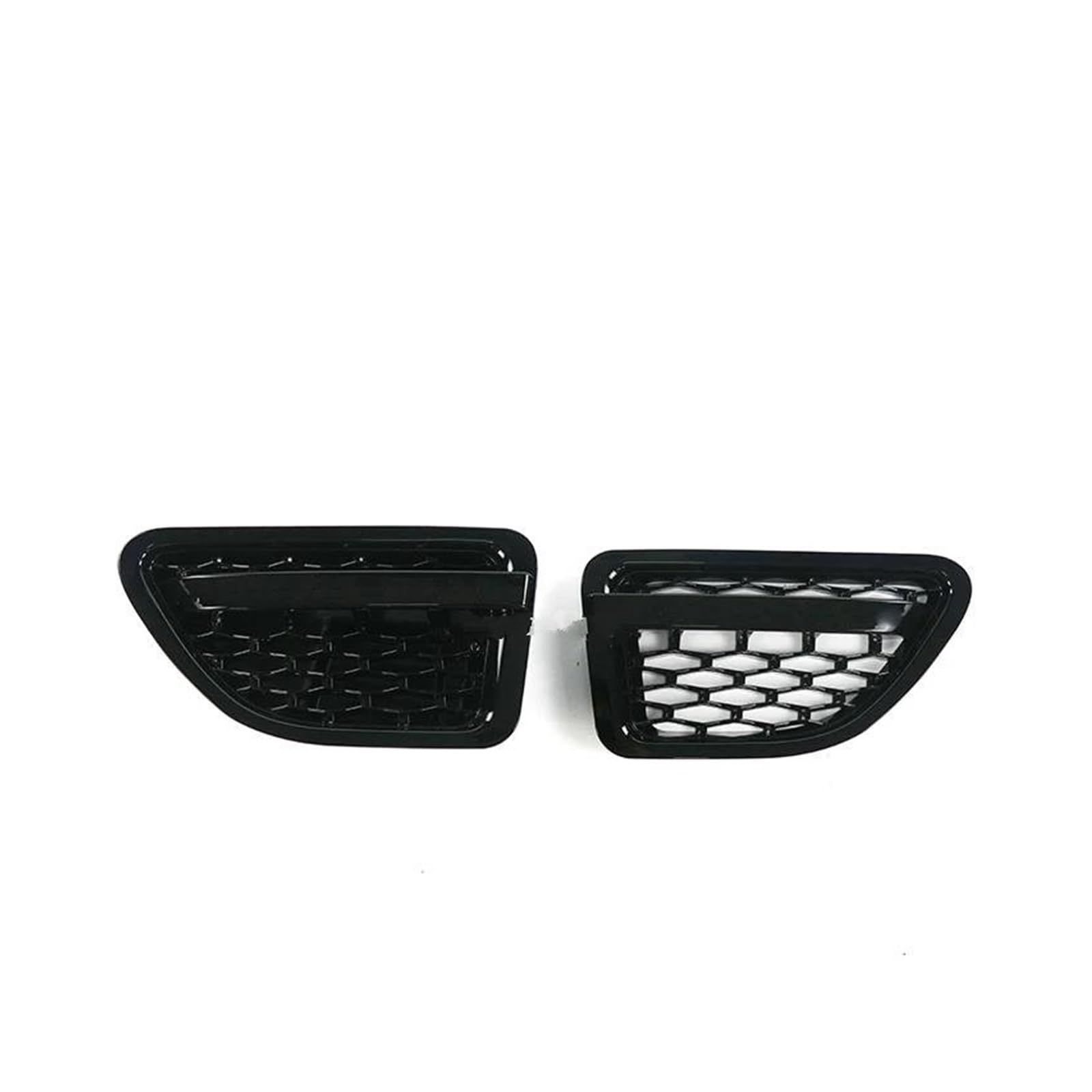 Kühlergrille Für Land Für Rover Für Range Für Rover Für Sport 2005-2009 L320 ABS Auto-Styling Auto Frontstoßstangengrill Grillgitter Für Autokühler Kühlergrill(All Black Vents) von MALTAY