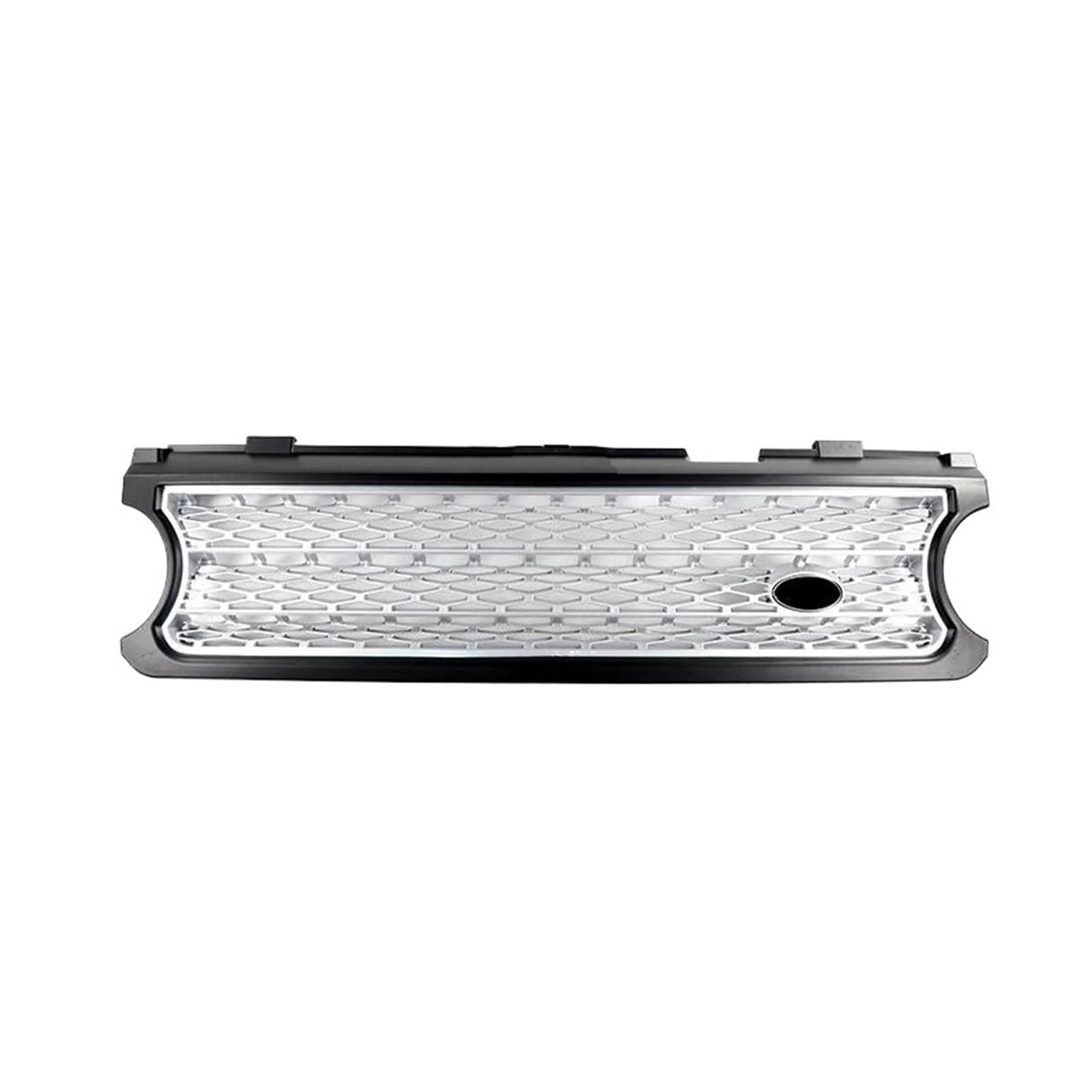 Kühlergrille Für Land Für Rover Für Range Für Rover Für Vogue 2006-2009 L322 4,2 Auto Außen Zubehör Auto Front Stoßstange ABS Kühlergrill Kühlergrill(Silber) von MALTAY