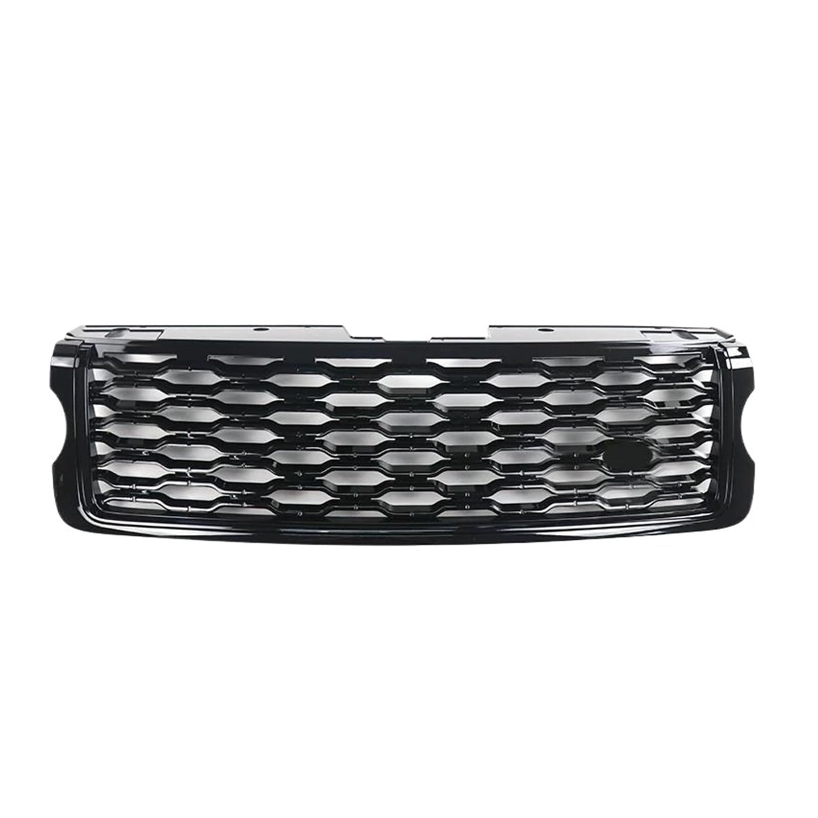 Kühlergrille Für Land Für Rover Für Range Für Rover Für Vogue L405 Upgrade 2013-2022 Mesh Grills Zubehör ABS Auto Front Stoßstange Grille Kühlergrill(13-17 All Black) von MALTAY