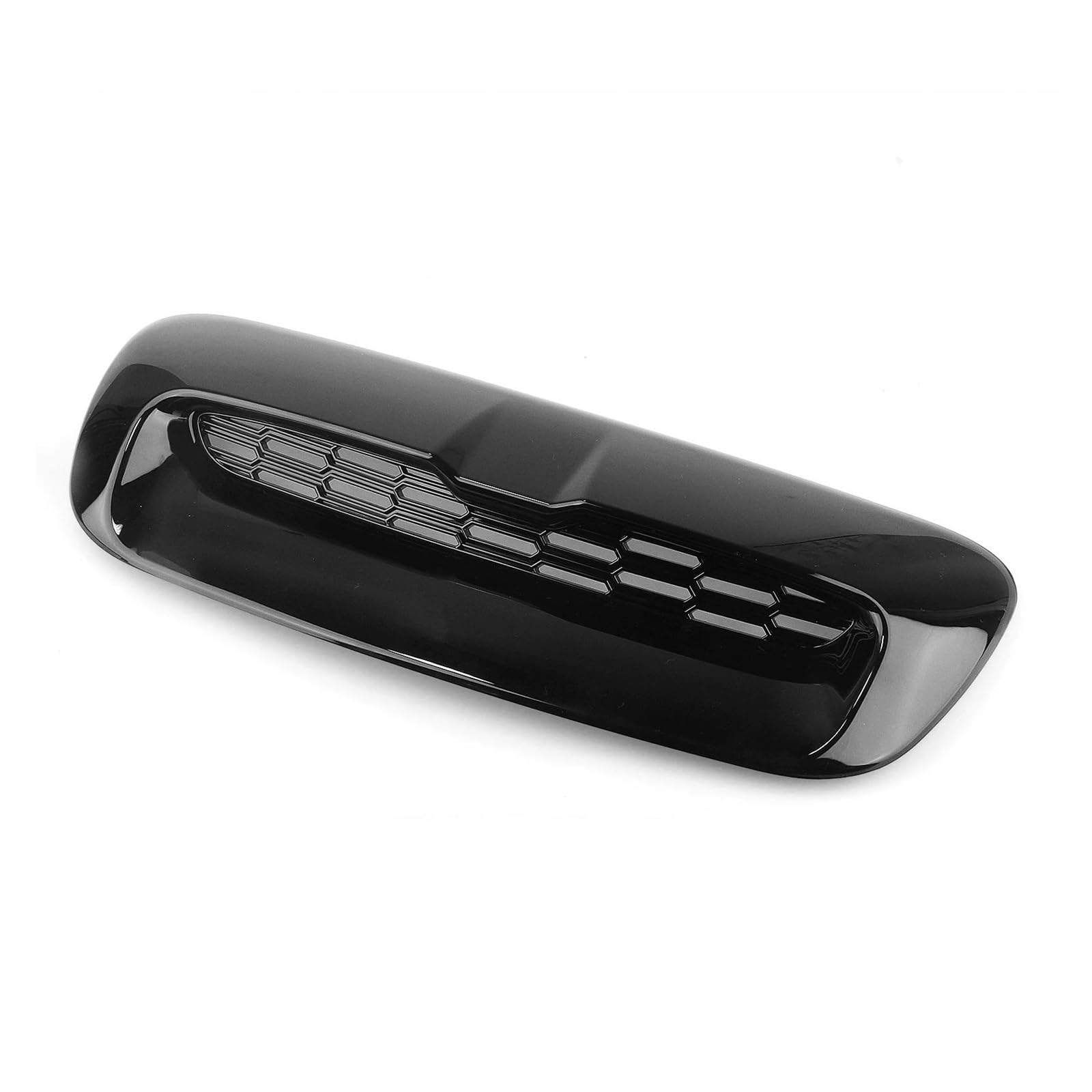 Kühlergrille Für Mini Für Cooper S R56 R55 R57 R58 R59 2007-2014 Obere Motorhaube Motorhaube Lufthutze Ansauggitter Frontlüftungsauslassabdeckung Netz Kühlergrill(Glossy Black) von MALTAY