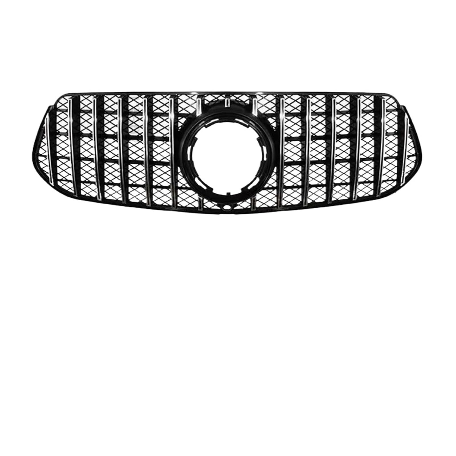 Kühlergrille Für W167 Für Benz Für GLE 350 450 2020-2023 Upgrade Fronthaubengrill Renngrill GT Diamond Sport Body Kit Verkleidung Kühlergrill(Sport G Silvery B) von MALTAY