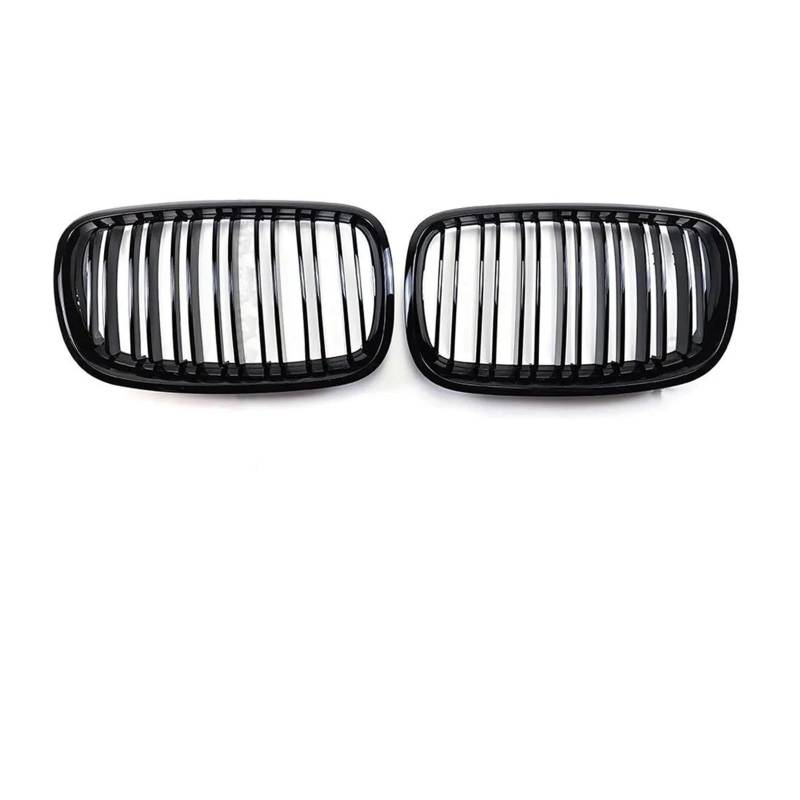 Kühlergrille Für X5 X6 E70 E71 E72 2007-2014 Wie 30i 30d 35i 35d 40i 40d 48i 50i 50d Frontstoßstangengrill Einlassgrill Mesh Grid Tuning Kühlergrill(6 Glossy Black) von MALTAY