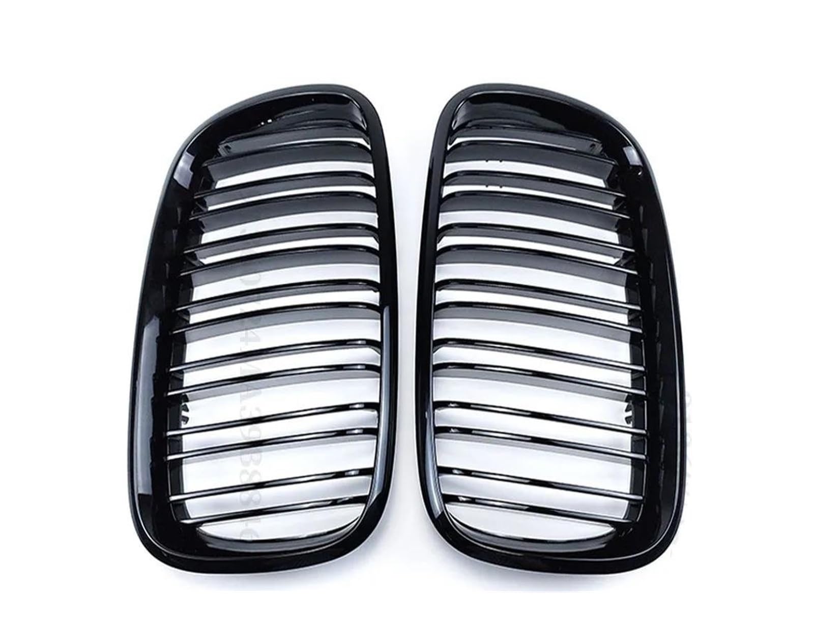 Kühlergrille Für X5 X6 E70 E71 E72 2007-2014 Wie 30i 30d 35i 35d 40i 40d 48i 50i 50d Tuning Zubehör Vorne Grille Einlass Grid Mesh Grill Kühlergrill(A Glossy Black) von MALTAY