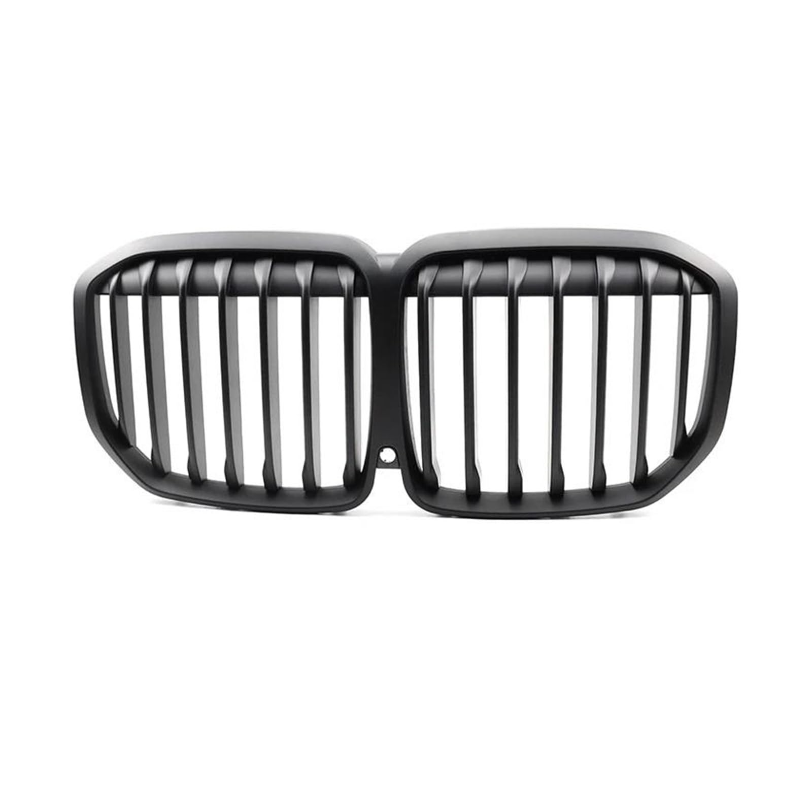 Kühlergrille Für X7 Serie G07 2019-2023 Fronthaubeneinsatz Ersatz Auto Front Nierengrill Einzel-Doppellamellengrill Glänzend Schwarz Kühlergrill(19-21 Matte Black-l) von MALTAY