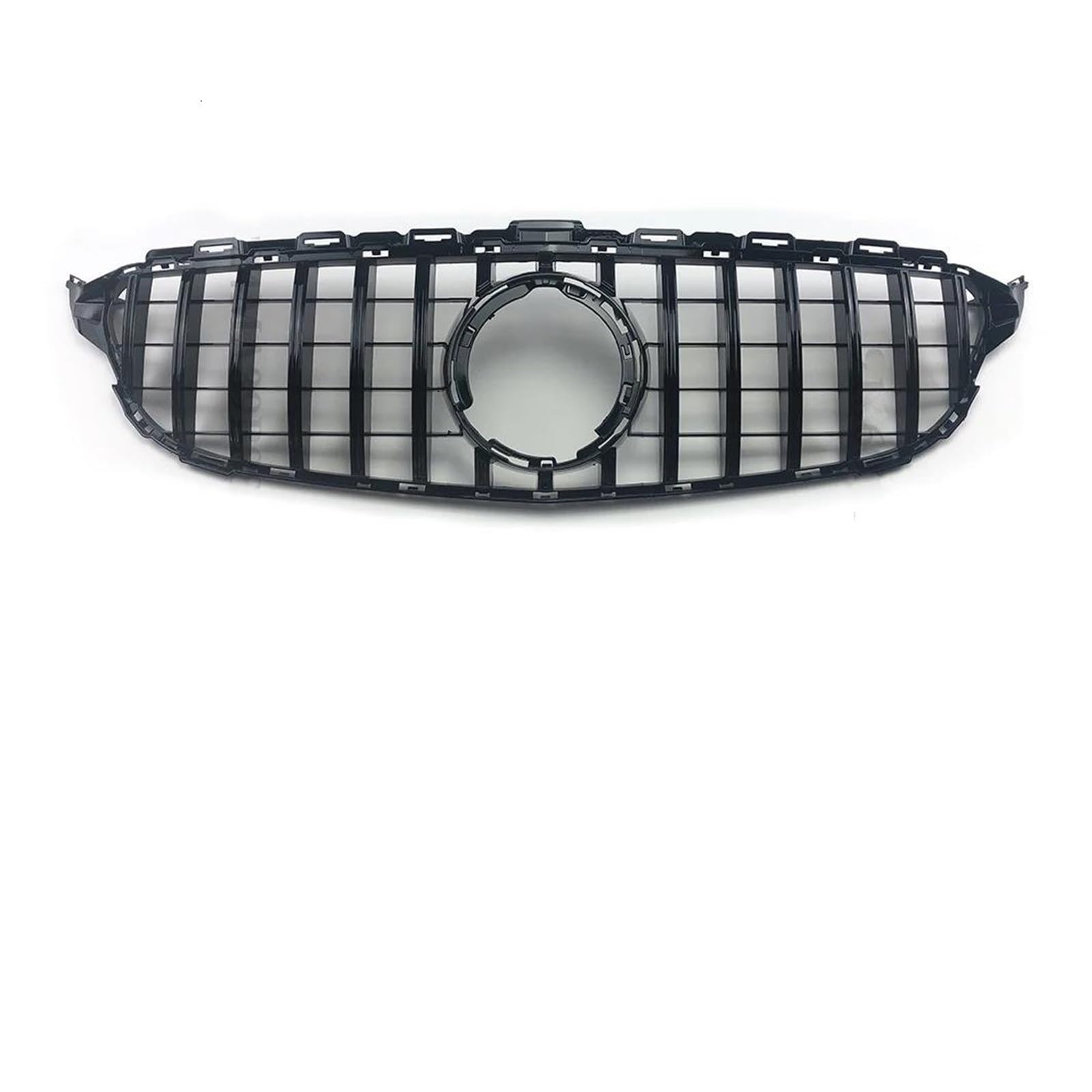 Kühlergrille Tuning-Zubehör Für Benz C W205 C205 S205 2014–2021 Für AMG Style Refit GT Für GTR Diamond Inlet Mesh Frontgrill Kühlergrill(B 2019-2021) von MALTAY