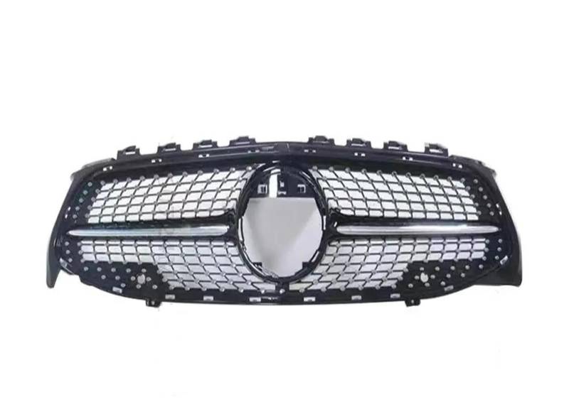 Kühlergrille Tuning-Zubehör Für GT Diamond Frontgrill Grill Facelift Für Benz Für CLA C118 W118 2019-2022 180 200 250 260 220 Kühlergrill(Diamond Black) von MALTAY