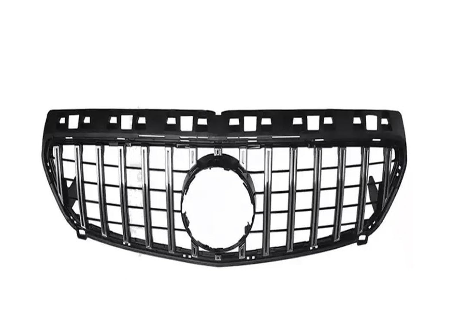 Kühlergrille Tuning-Zubehör Kühlergrill Racing Grill Mesh Für Benz Für A-Klasse A45 W176 2013-2018 2019+ A180 A200 A260 GT Diamond Style Kühlergrill(13-15 GT Silver) von MALTAY