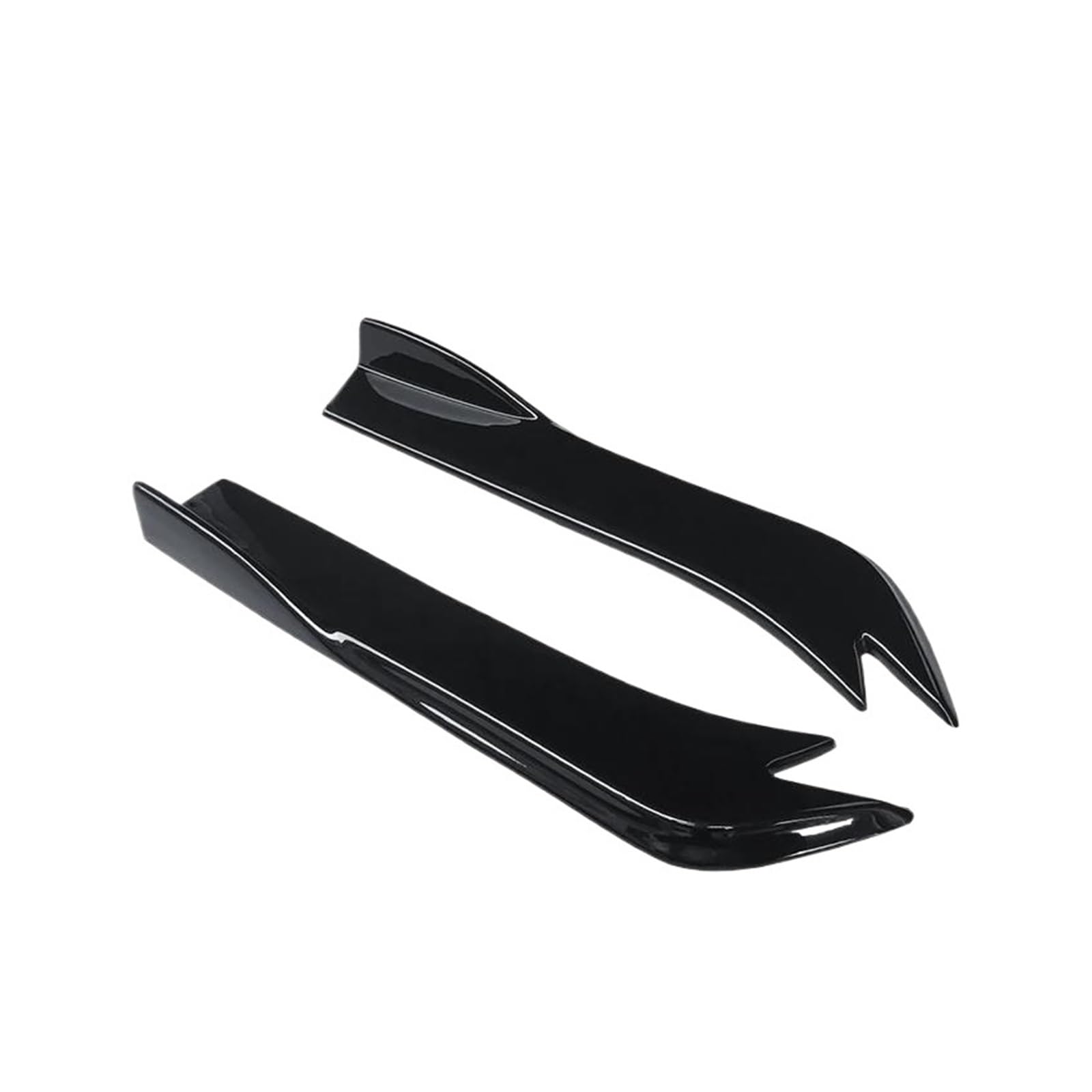 Splitter Auto Heckstoßstange Splitter Schürzen Kofferraumlippe Spoiler Flügel Diffusor Wickelwinkelschutz Für Toyota Für Reiz Für Mark X 2005-2019 Diffusor(Gloss Black) von MALTAY