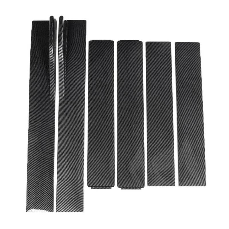 Splitter Autozubehör Auto Außen 1 Paar 2M Universal Seitenschweller Verlängerung Rocker Panels Lip Splitter ABS Für Civic Diffusor(B-Model Carbon Fiber) von MALTAY