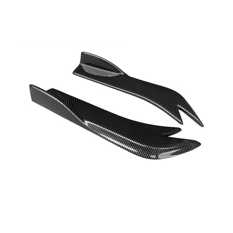 Splitter Autozubehör Heckstoßstangensplitter Schürzen Kofferraumlippe Spoiler Canard Flügel Diffusor Wickelwinkel Für Infiniti G25 G35 G37 2007-2013 Diffusor(B Carbon Fiber Look) von MALTAY