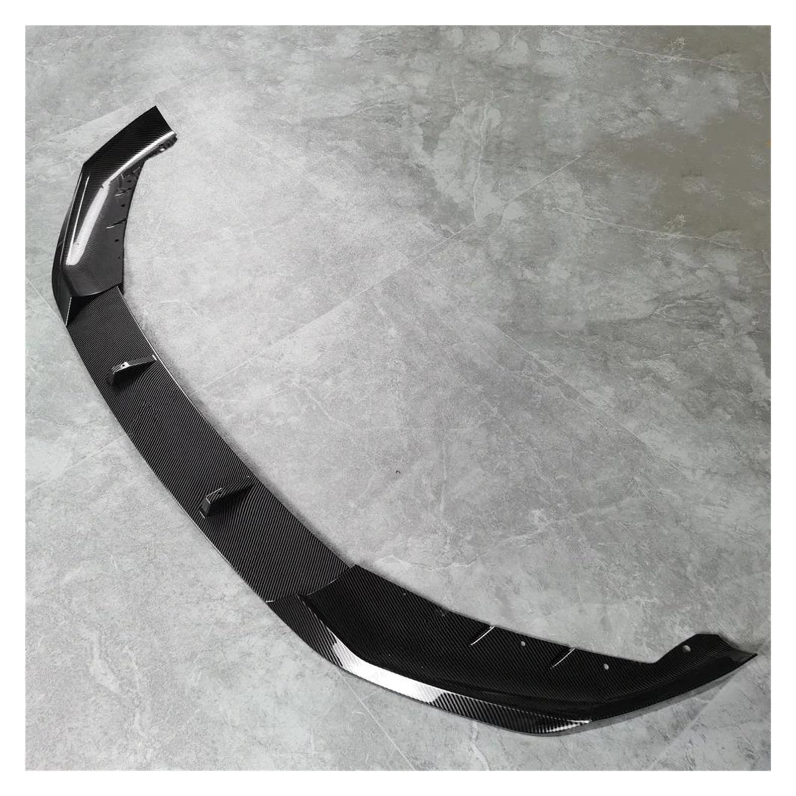 Splitter Frontspoilerlippe Splitter Diffusor Für G30 G31 Lci 5 Serie 520i 520d 530i 530d M550i 2021-2023 Frontspoiler(Carbon Look) von MALTAY