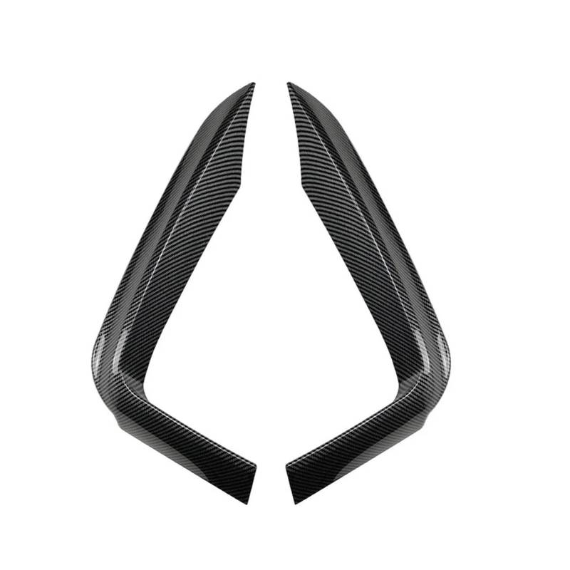 Splitter Frontspoilerlippe Splitter Spoiler Nebelscheinwerfer Kühlergrill Für 4er F32 F32 F36 420d 425d 430i 430d 435d MP Tech 2014-2020 Frontspoiler(Carbon Look Canards) von MALTAY