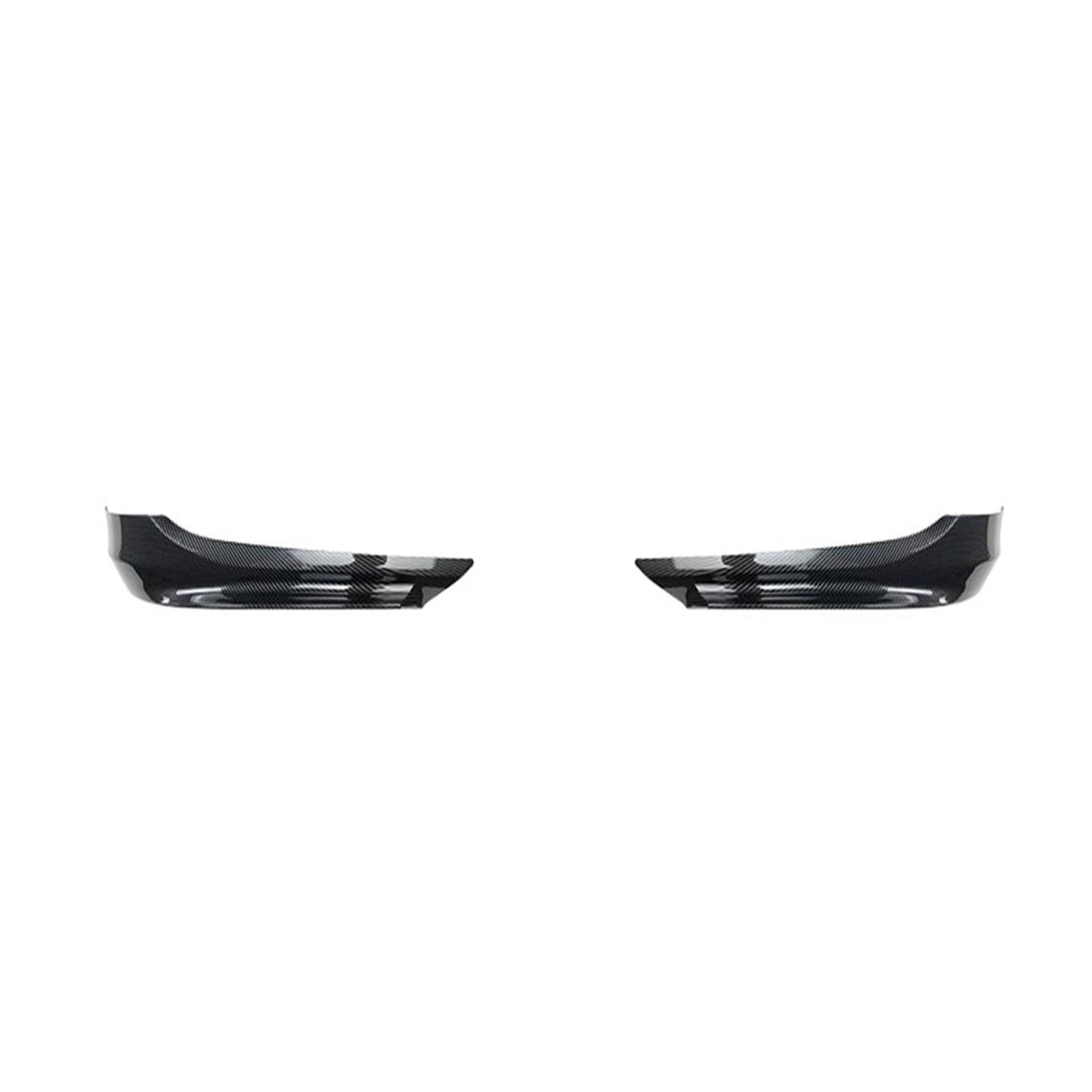 Splitter Für 3er E90 E91 Für LCI 320i 2009-2012 Auto Frontstoßstange Lip Splitter Diffusor Body Kits Spoiler Stoßstange Schutzfolie Frontspoiler(Carbon Look Splitter) von MALTAY