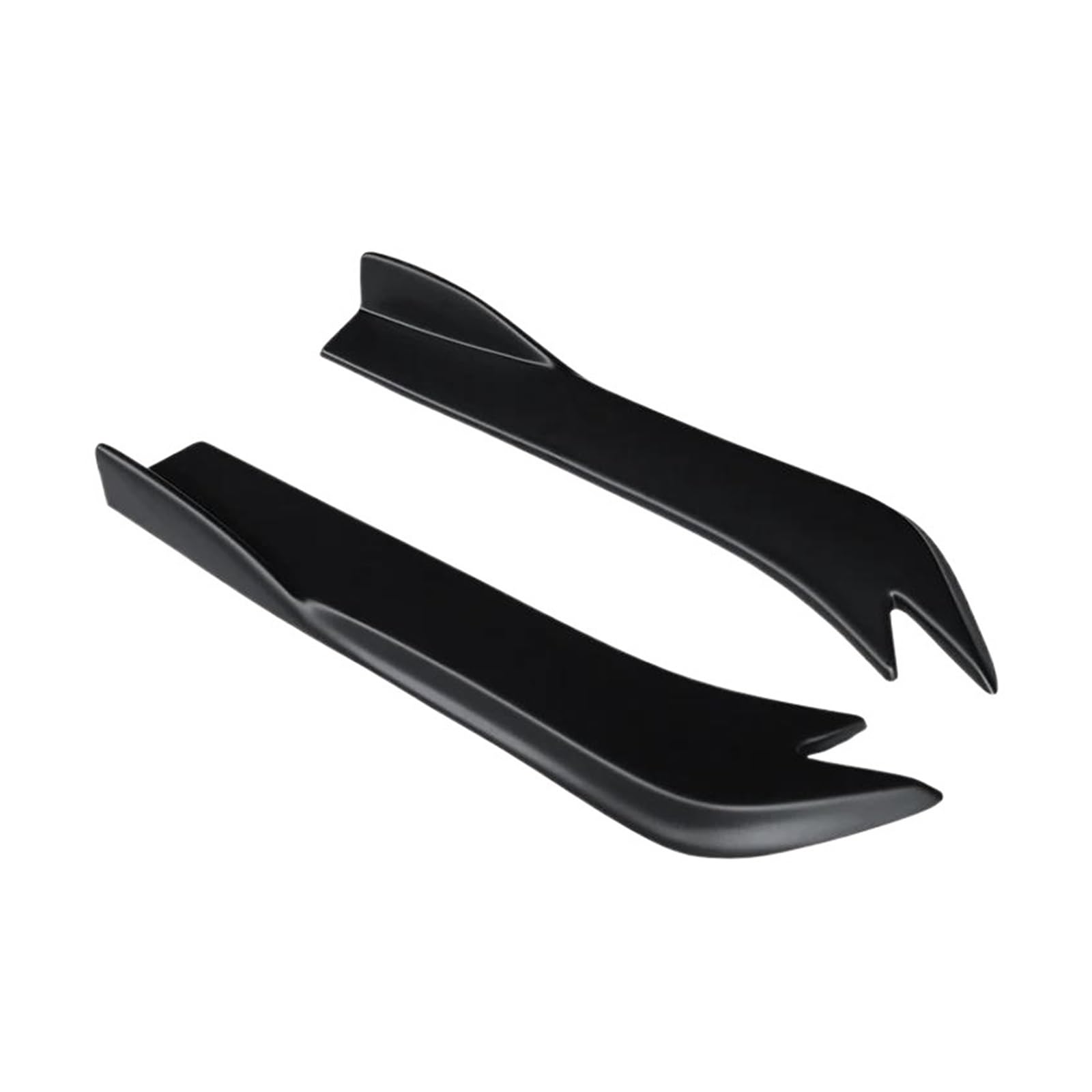 Splitter Für Benz Für C-Klasse W204 C63 2007-2014 Auto Heckstoßstange Splitter Schürzen Kofferraumlippe Spoiler Canard Flügel Diffusor Wickelwinkel Diffusor(Matt-schwarz) von MALTAY