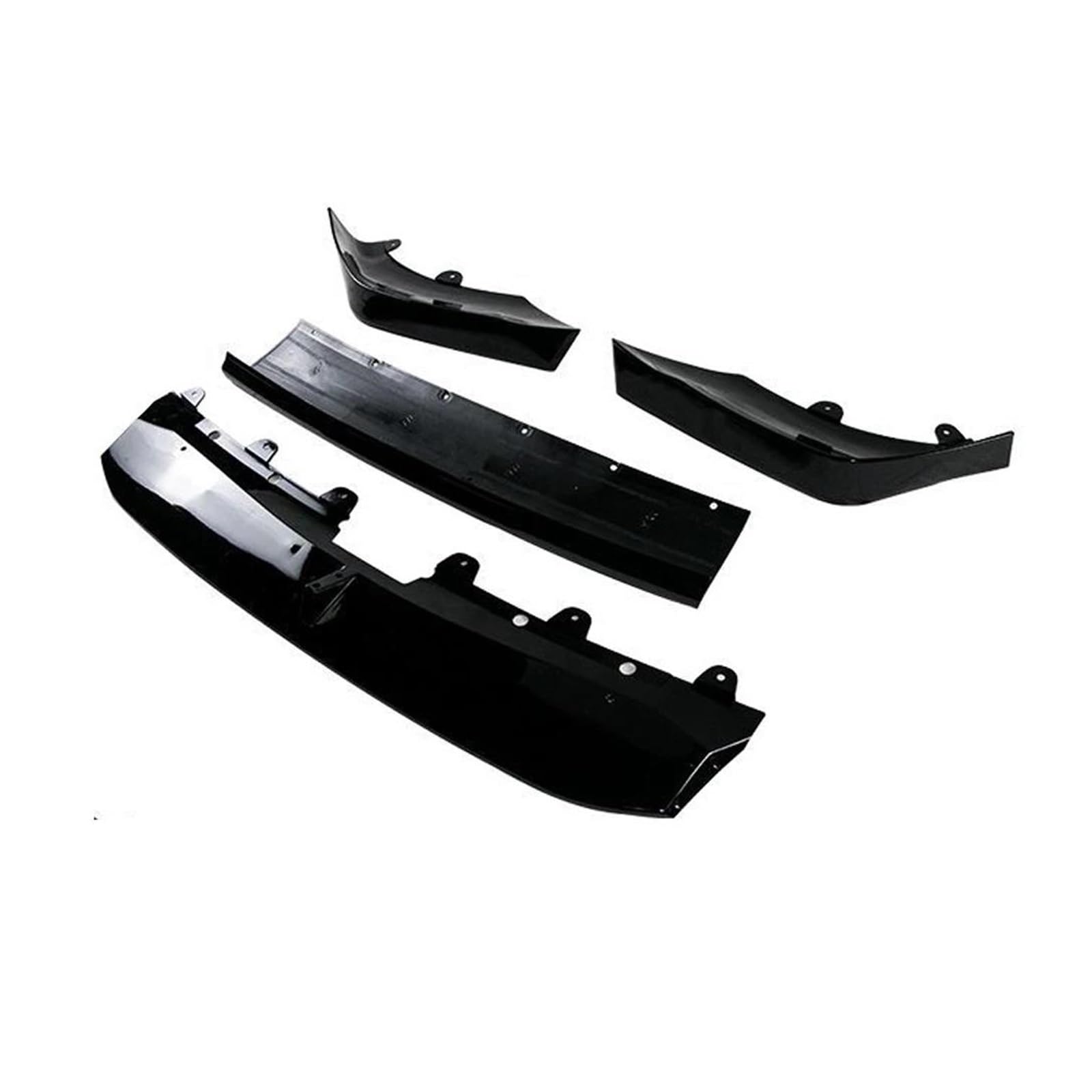 Splitter Für X3 G01 X4 G02 IX3 G08 Pack Facelift 2021-2023 Auto Front Stoßstange Lip Spoiler Splitter Körper Kit Schürzen Abdeckung Schutz Trim Frontspoiler(Glossy Black) von MALTAY