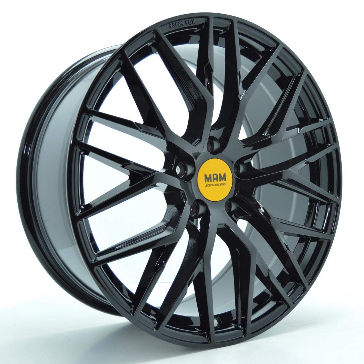 MAM Felgen RS4 8,5Jx19 5/112 ET45 72,6 BLACK PAINTED von MAM