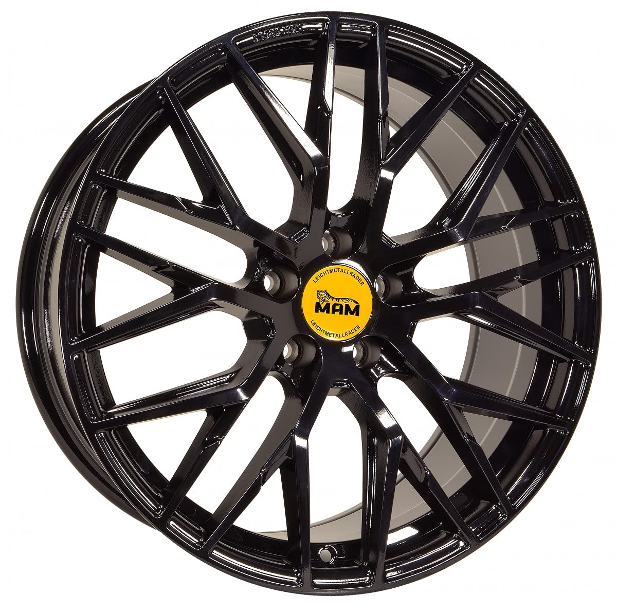 RS4 8,5Jx19 5/108 ET45 72,6 BLACK PAINTED von MAM Felgen