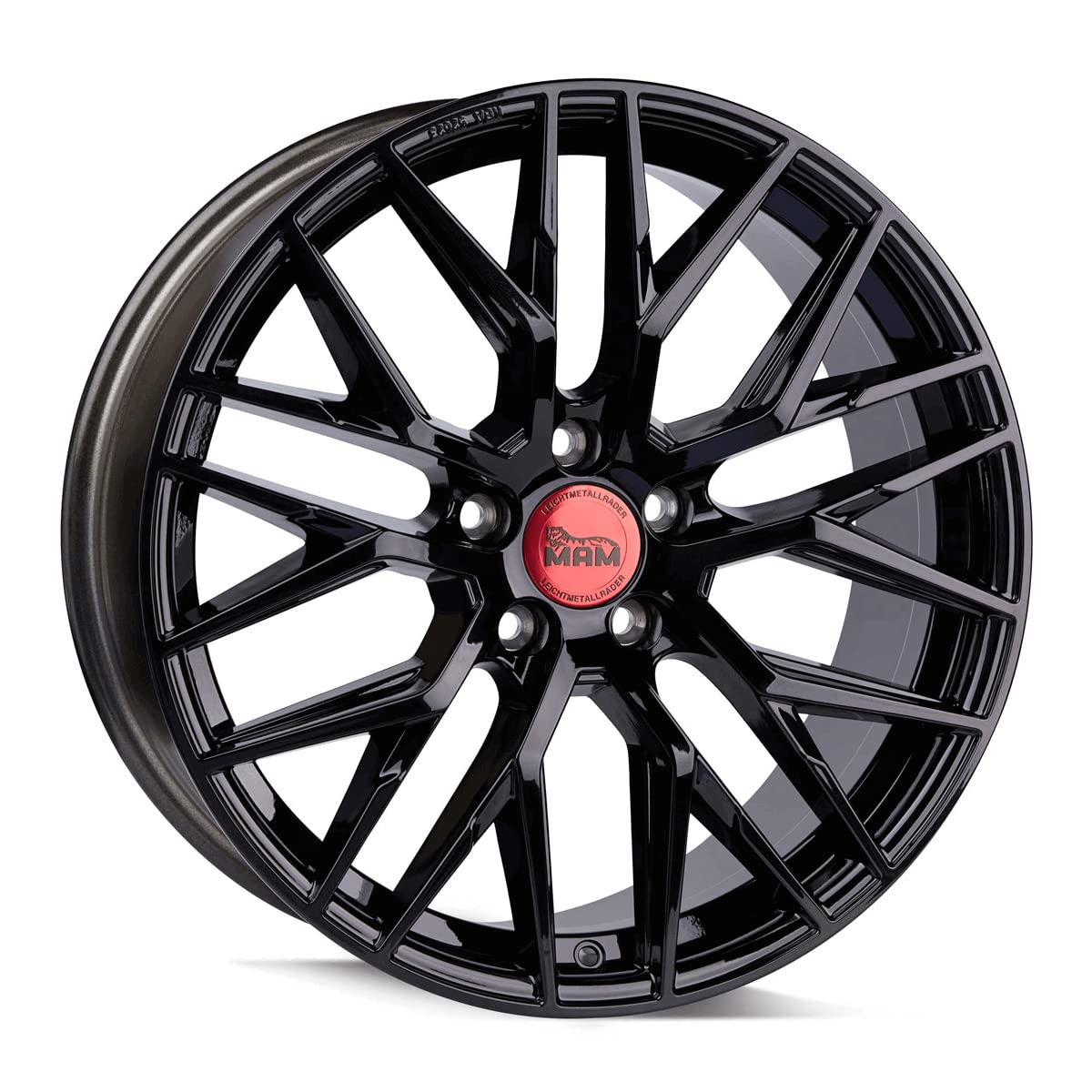 RS4-8.5JX20 5/112 ET45 72,6 BLACK PAINTED von MAM Felgen