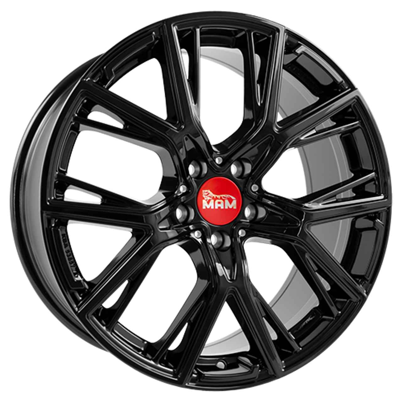 MAM MAM B4 black painted 8.5Jx19 5x120 ET50 von MAM