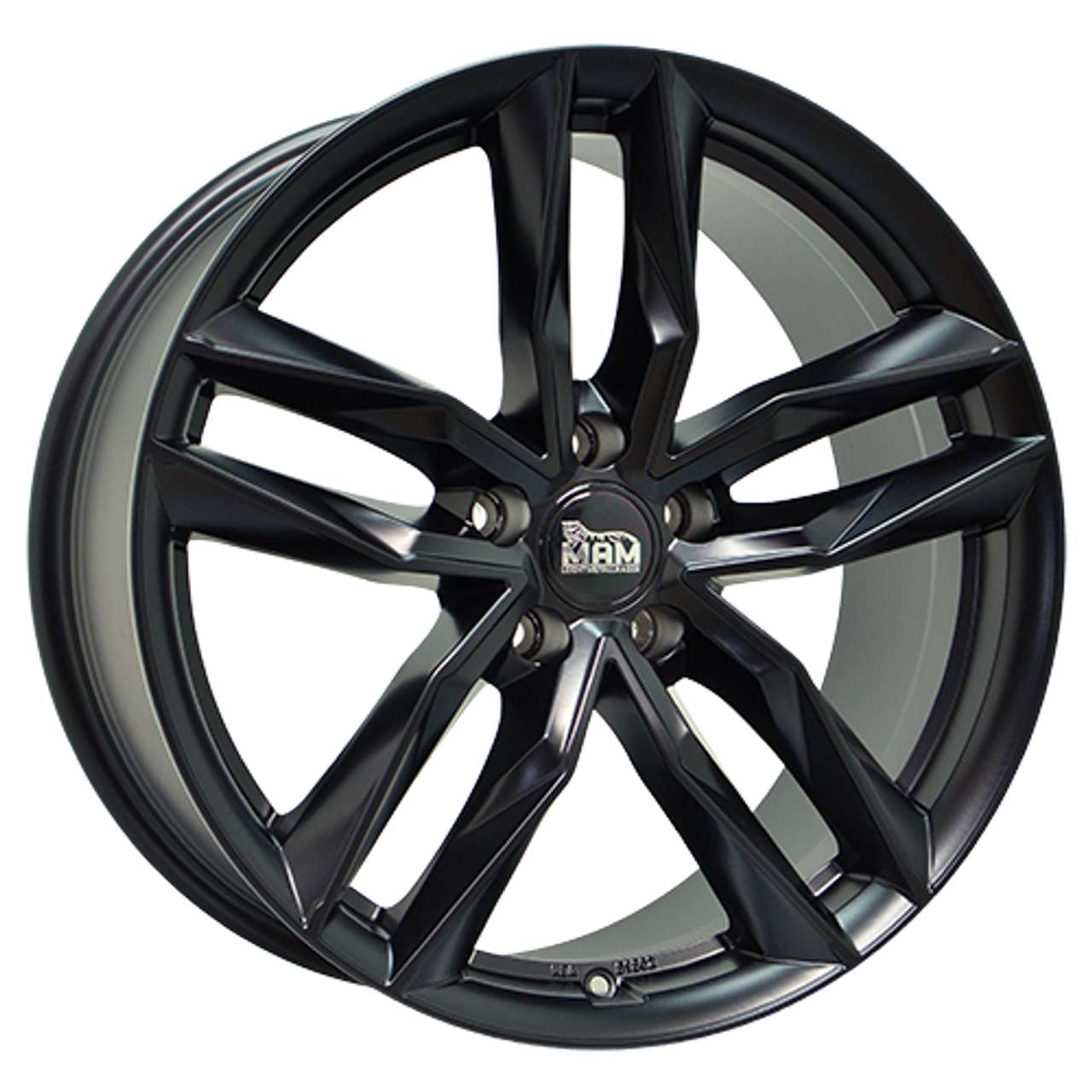 MAM MAM RS3 matt black painted 8.5Jx19 5x112 ET30 von MAM