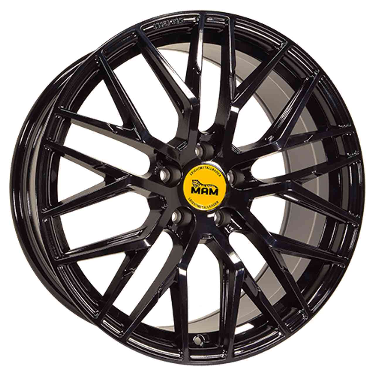 MAM MAM RS4 black painted 8.0Jx18 5x112 ET30 von MAM