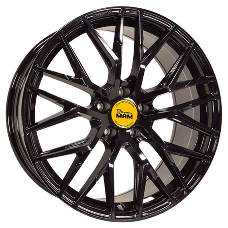 MAM MAM RS4 black painted 8.0Jx18 5x120 ET35 von MAM